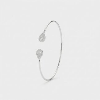 Bracelete gota cravejada