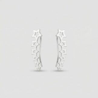 Brinco ear cuff 6 estrelas