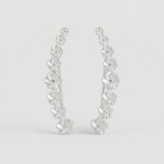 Brinco ear cuff 7 flores