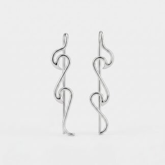 Brinco ear cuff ondas