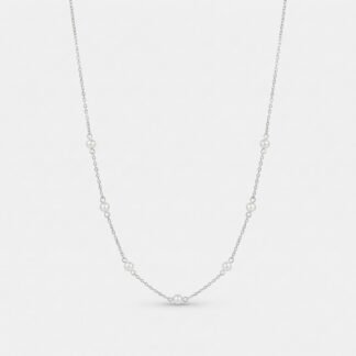 Colar com sete pérolas p