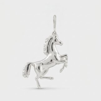 Pingente cavalo empinando