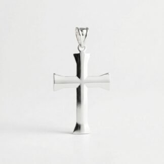 Pingente cruz masculina lisa