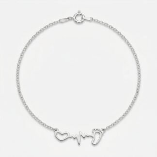 Pulseira batimento com pé