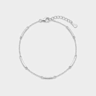 Pulseira  com 5 fios cravejados