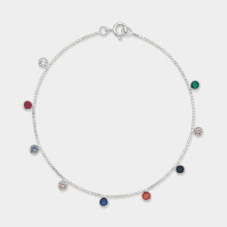Pulseira com pedras pp