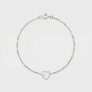 Pulseira coração madre p