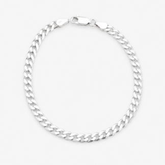 Pulseira grumet diamantada