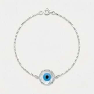 Pulseira olho grego 14mm