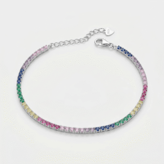 Pulseira riviera colorida